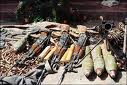 Stock of weapons found in Jaffna