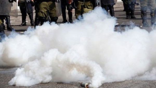 Police use tear gas, water cannon to disperse protestors