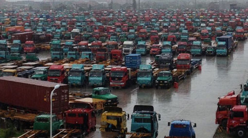 11 more trade unions join container truck drivers’ strike