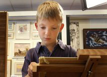 8-year-old painting prodigy is new art world star