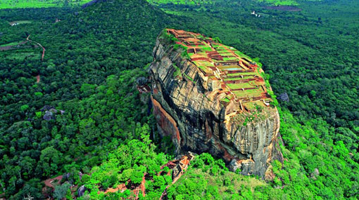 Electrically powered elevator for Sigiriya