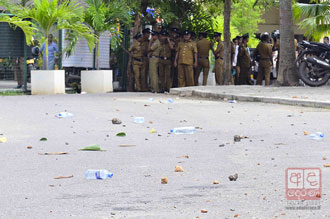 Tense situation outside Fisheries Ministry Tense situation outside Fisheries Ministry 