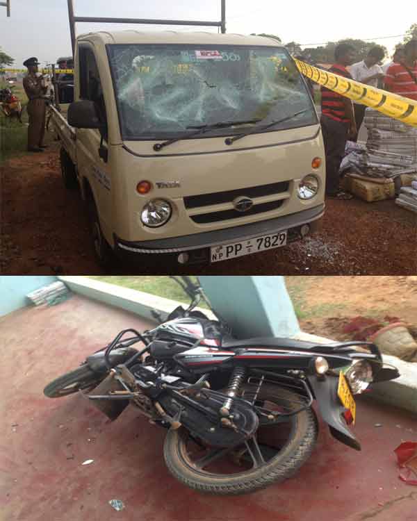 Udayan newspaper office in Kilinochchi attacked; three persons injured