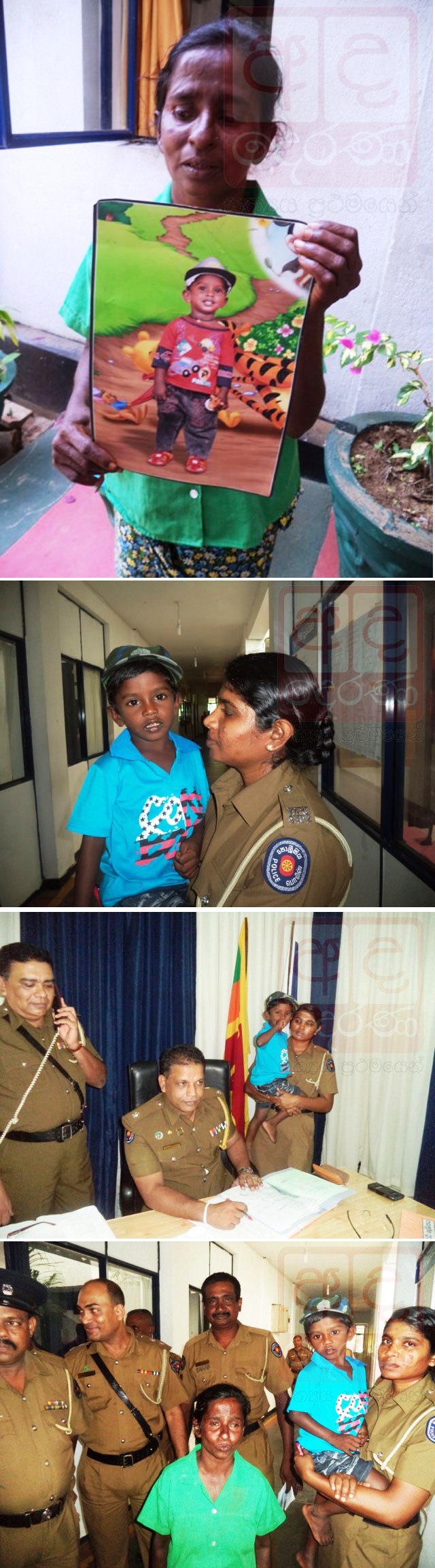 PICTURES: Kidnapped child found in Dambulla 10-months after