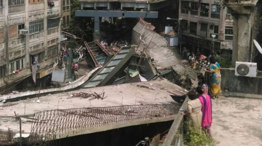 10 dead, dozens missing after overpass collapses in India