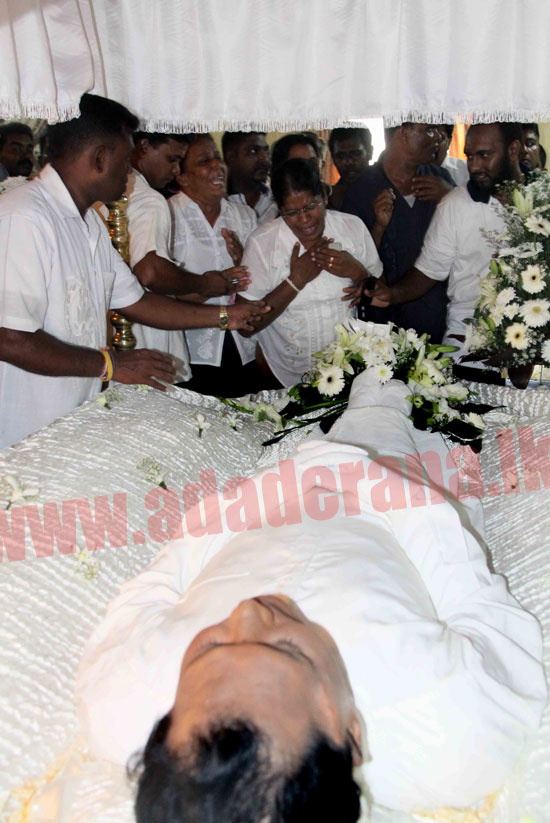 VIDEO: The remains of Bharatha Lakshman 