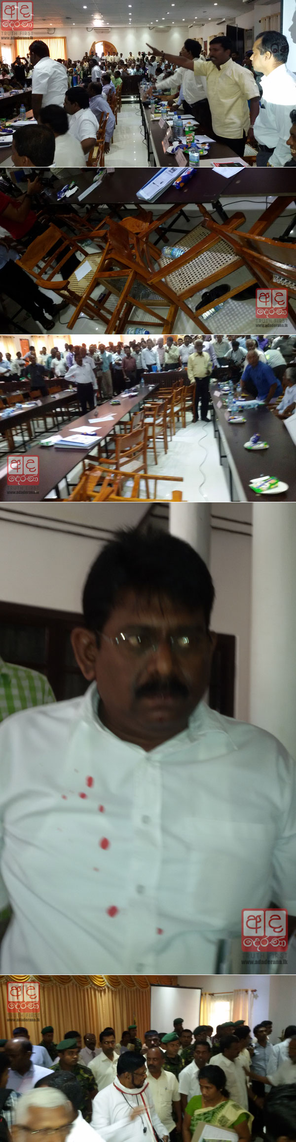 VIDEO: Jaffna DCC meeting gets heated...