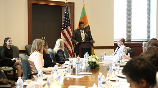 FM highlights potential for increased Sri Lanka-US bilateral trade