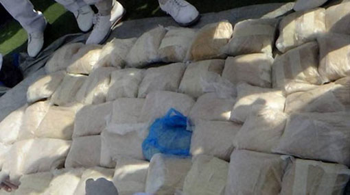 11 foreigners arrested with over 100kg of heroin on boat