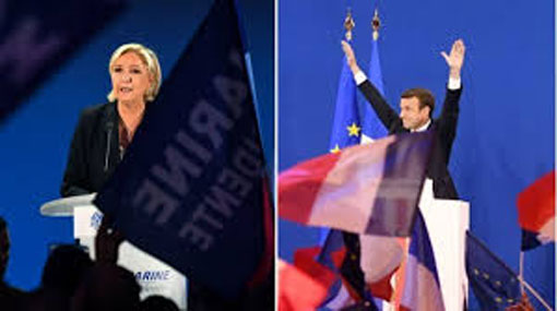 Le Pen and Macron clash in crucial French election debate