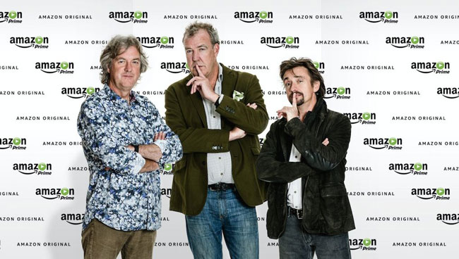 Jeremy Clarkson and Top Gear team sign deal with Amazon