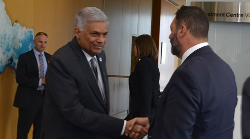 Victorian Innovation Minister Welcomes Wickremasinghe