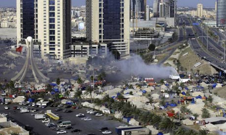 VIDEO: Bahrain unleashes riot police on protestors