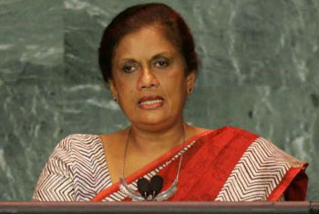 VIDEO: India�s vote at UN not good for Lanka - Chandrika