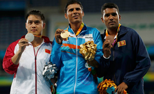 Sri Lankan wins bronze at Rio Paralympics