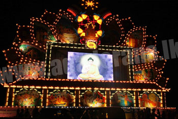 No pandals or dansal on Vesak Poya Day