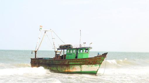 Five Indian fishermen rescued, remanded