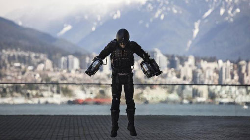 TED 2017: UK Iron Man demonstrates flying suit