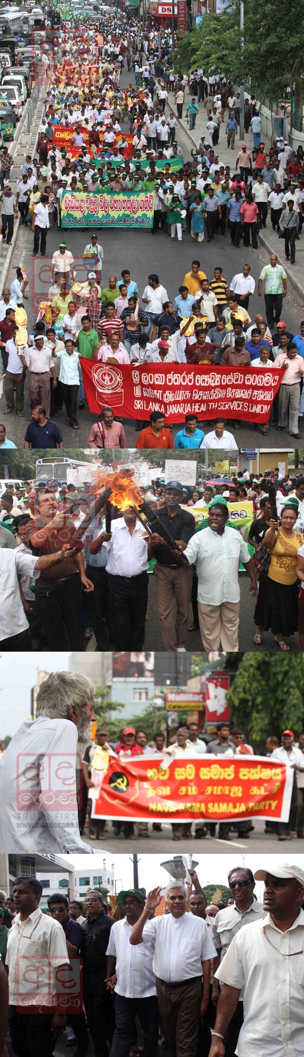 VIDEO: United against the electricity tariff...