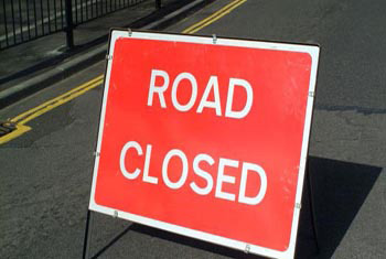 Roads near parliament closed tomorrow