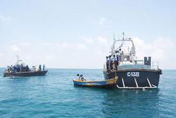 Clash between Indian and Sri Lankan fishermen averted