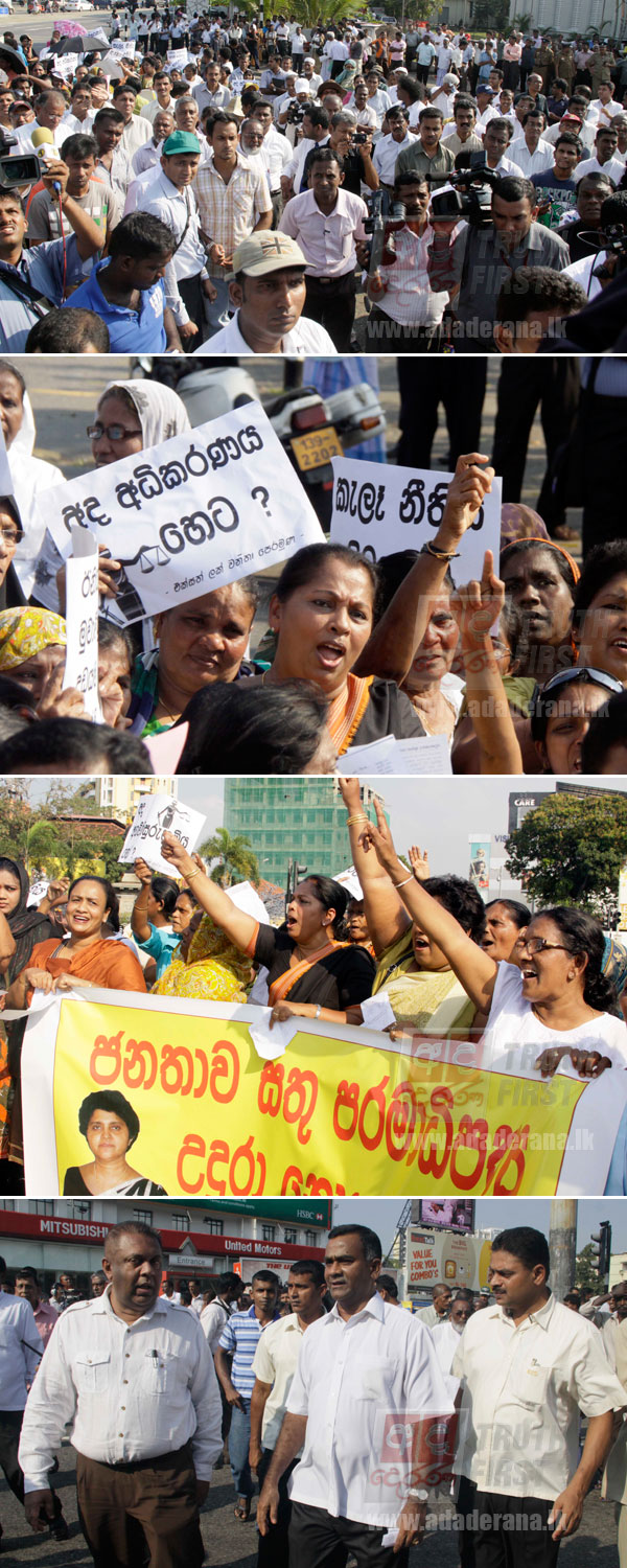  Protest against CJ�s impeachment�