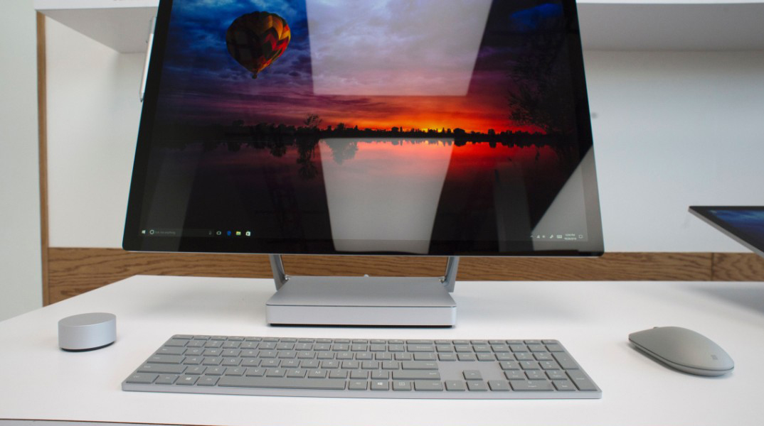 Microsoft goes after Apple users with sleek Surface desktop