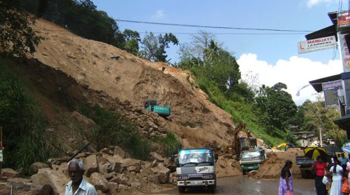 1200 persons evacuated from landslide prone areas