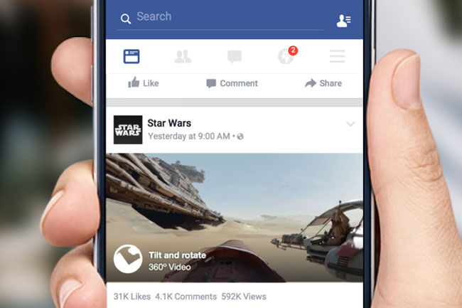 Facebook introduces 360 degree photos