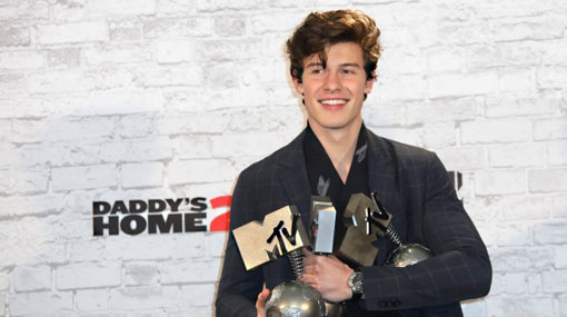 Shawn Mendes bests Swift, Sheeran for EMAs top prize