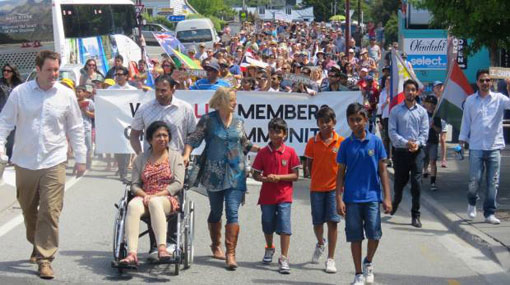 Queenstown rallies in support of family facing deportation to Sri Lanka