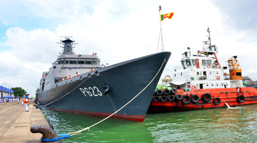 SLNS Sayurala returns home after successful tour in Thailand