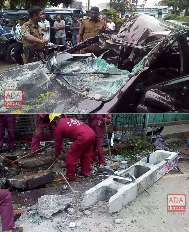 Speeding car crashes into power pole killing 1 and injuring 5