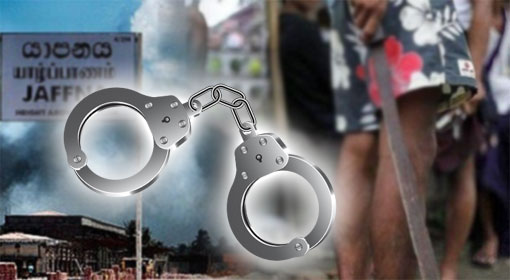 Six gang members arrested over sword attacks in Jaffna