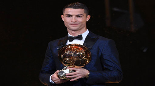 Ronaldo beats Messi to win fifth Ballon dOr 