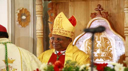 Rev. Dr. Emmanuel Fernando assumes duties as Mannar Bishop