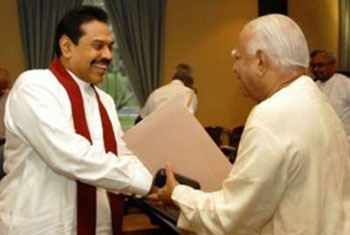 President meets Sampanthan ahead of polls in North