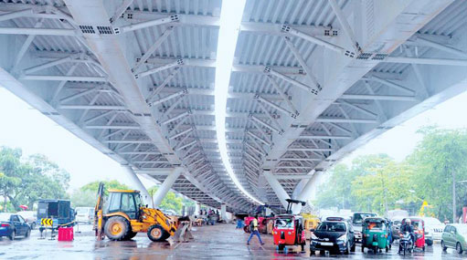 Rajagiriya flyover to be opened on January 8