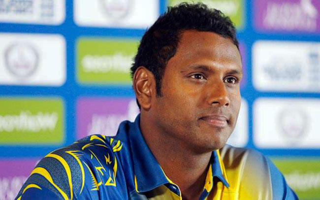 Angelo Mathews appointed limited-overs captain