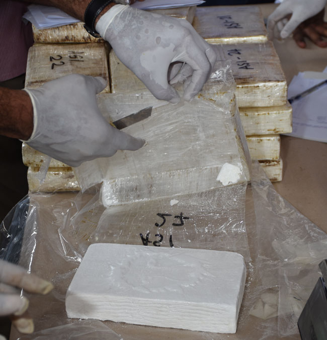 Over 900kg of cocaine to be destroyed in Katunayake