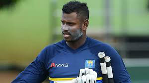 Angelo Mathews out for next two games