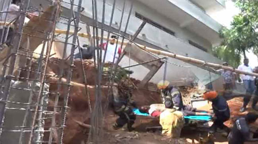 One killed following construction site calamity in Kandy 
