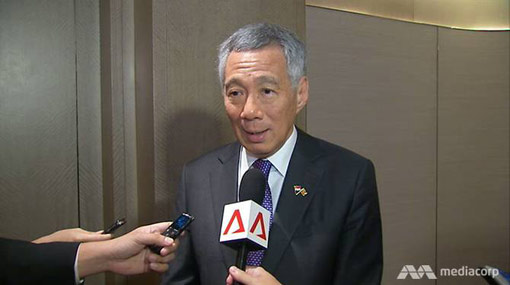 Singapore PM very glad negotiations for FTA with Sri Lanka went smoothly