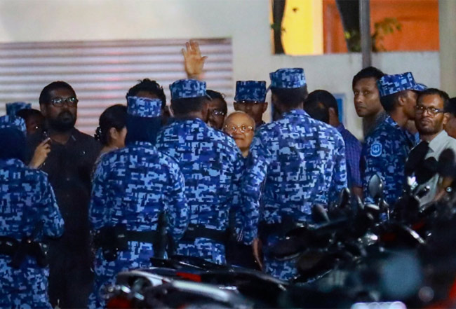 Former leader, 2 Supreme Court judges arrested in Maldives