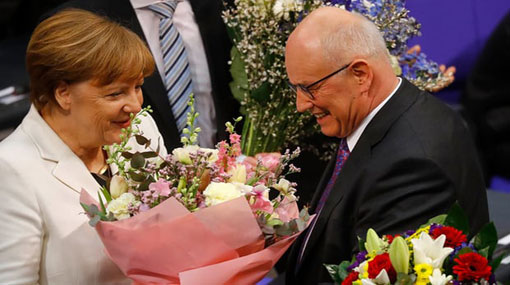 Angela Merkel sworn in for fourth term as German Chancellor