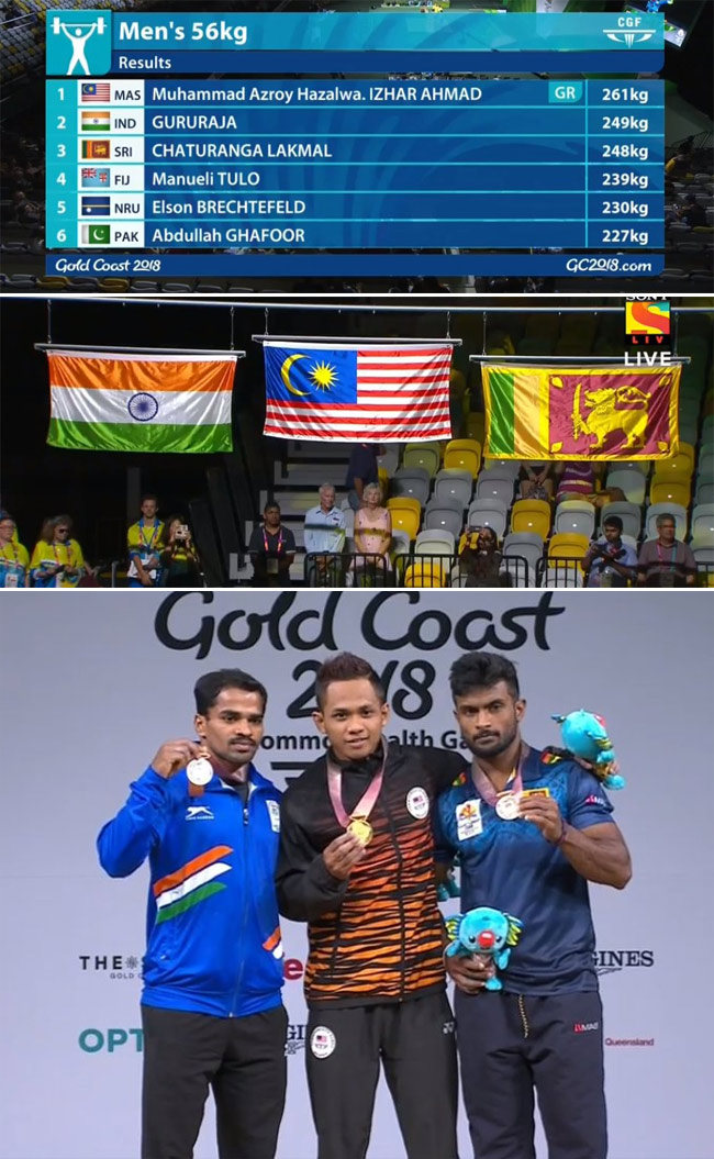 Sri Lanka wins first medal at 2018 CWG