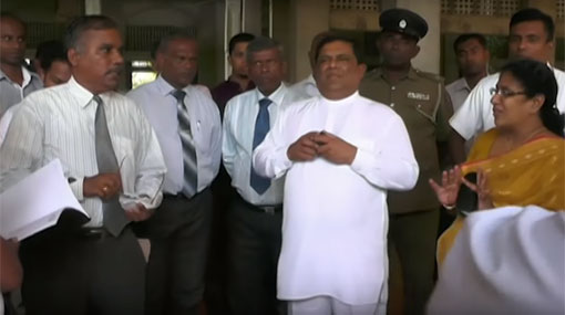 Lawyers protest location change of Galle Court Complex
