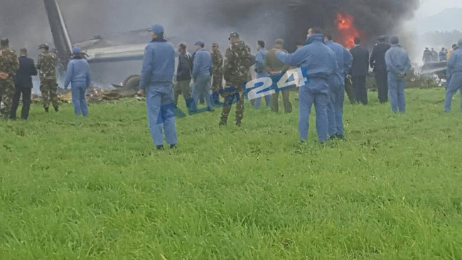 Up to 200 feared dead in Algeria plane crash