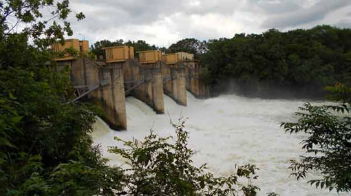 Udawalawa reservoir spill gates open  public warned