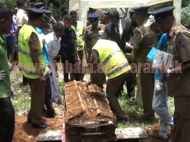 Police exhume remains of suicide victim as mother suspects foul play